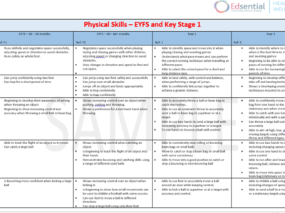 PE Year Group Overview