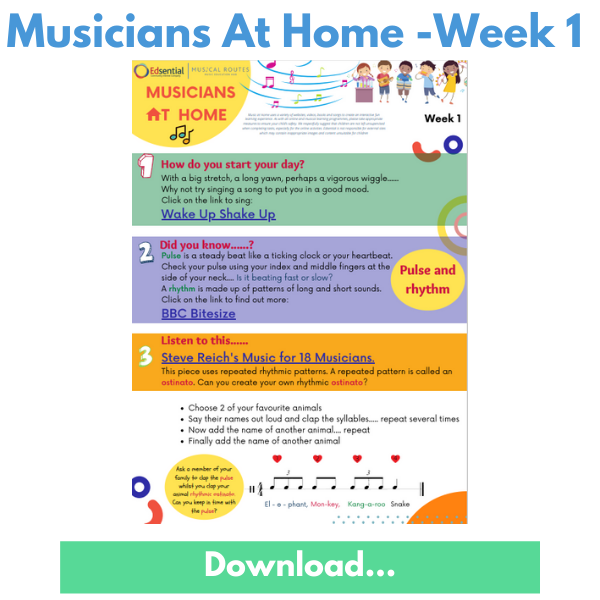 Download Musicians At Home - Week 1
