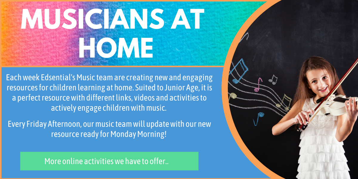 Musicians At Home Banner