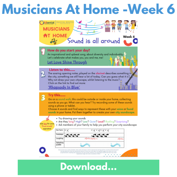 Musicians At Home KS2 Week 6