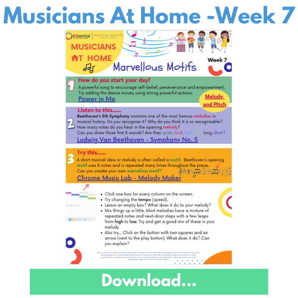 Musicians At Home KS2 Week 7